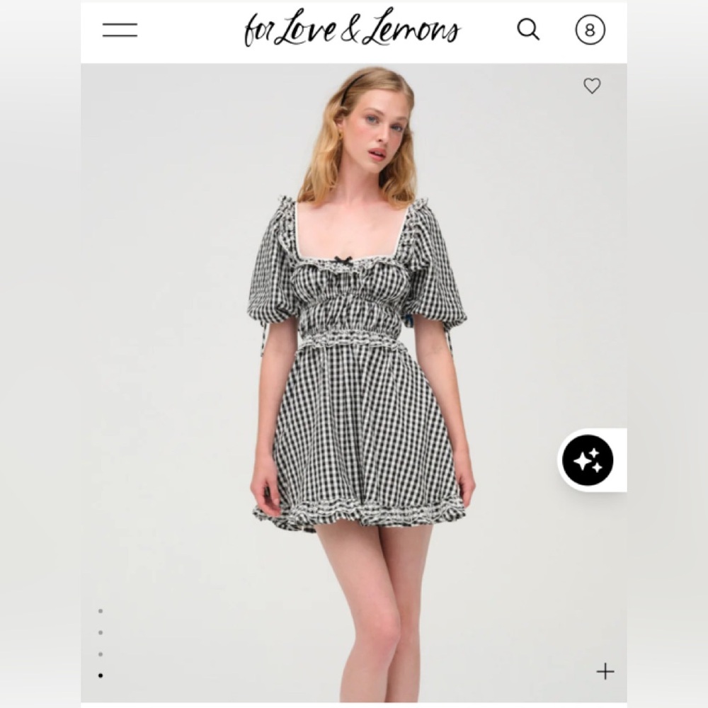 For Love And Lemons Jackson Mini Dress